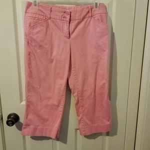 Pink New York and Company Capris